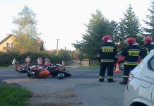 Zderzenie z motocyklistą