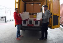 Sprzęt z AMIKI jedzie na Podkarpacie. Miedzy innymi do Nowej Dęby, Tarnobrzega i Niska