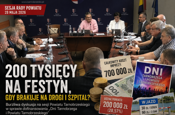 200 tysięcy na festyn, gdy brakuje na drogi i szpital? Burzliwa dyskusja na sesji Powiatu N