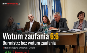 Burmistrz Wiesław Ordon bez wotum zaufania