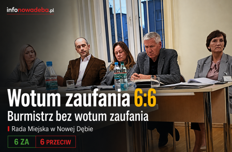 Burmistrz Wiesław Ordon bez wotum zaufania