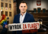 RADNY ZDJĄŁ TĘCZOWĄ FLAGĘ. SĄD WYDAŁ WYROK.