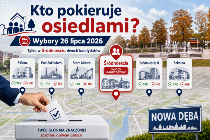 Kto pokieruje osiedlami 2026