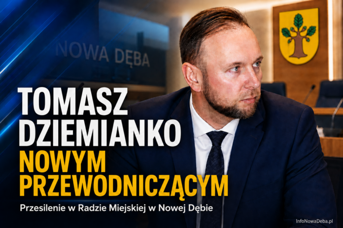 Tomasz Dziemianko nowym Przewodniczacym Rady Miejskiej