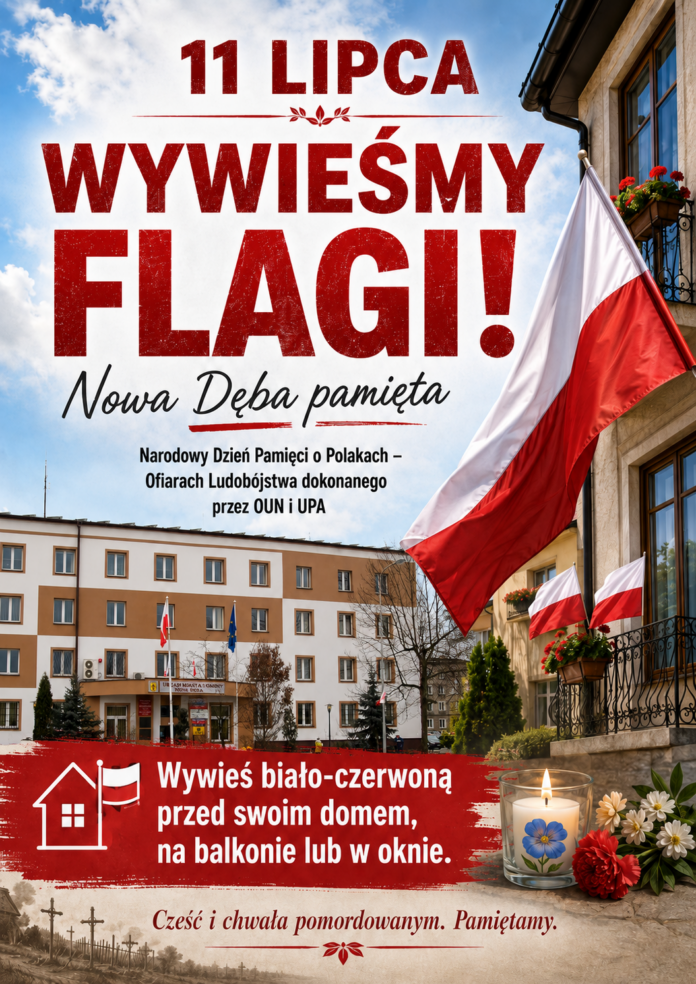 Wywies flage 11 lipca