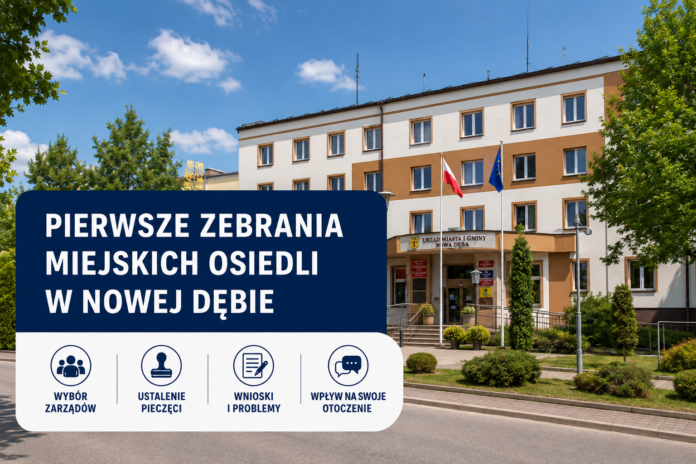 Pierwsze zebrania osiedli miejskich
