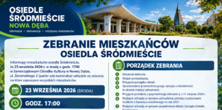 Zaproszenie na zebranie mieszkańców Śródmieście