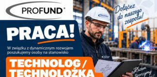 PROFUND POSZUKUJE PRACOWNIKA