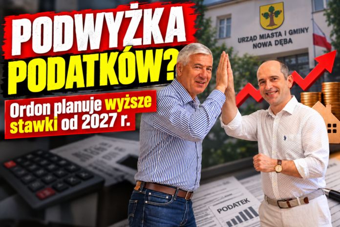 Podwyżka podatków od 2027 roku
